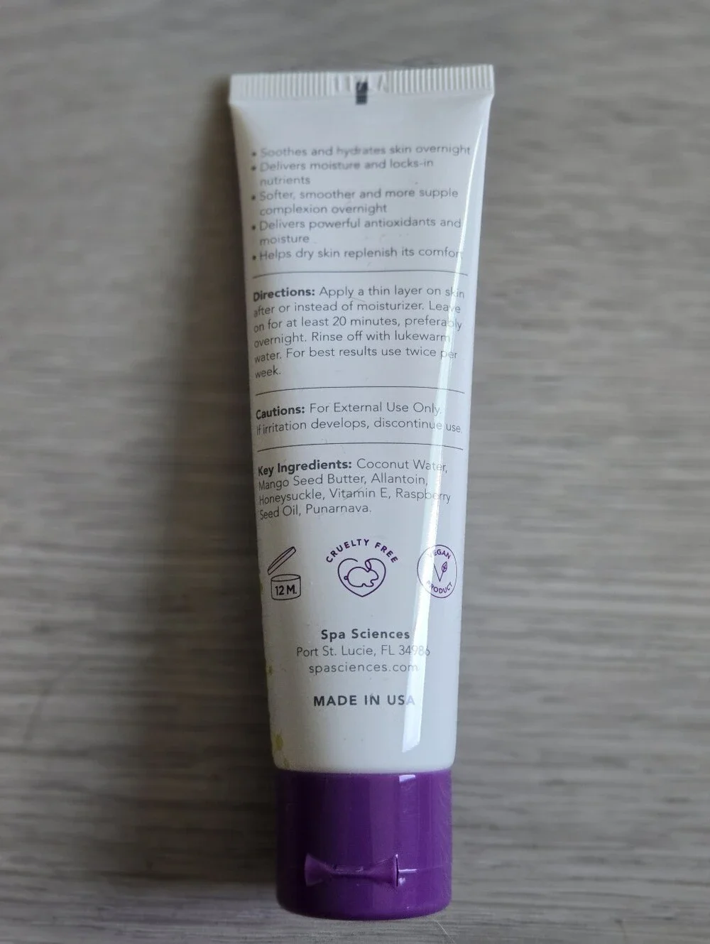 N/A overnight mask